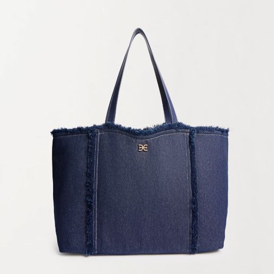 IRINA DENIM REVERSIBLE LARGE TOTE