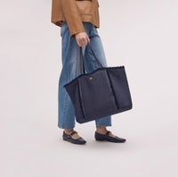 IRINA DENIM REVERSIBLE LARGE TOTE