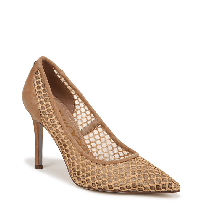 HAZEL POLKA DOT MESH PUMP
