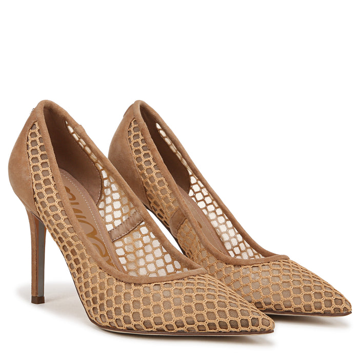 HAZEL POLKA DOT MESH PUMP