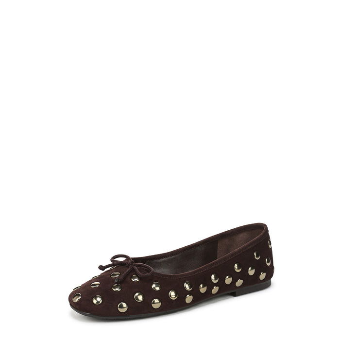 ALIE STUDDED BALLET FLAT