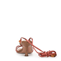 Paloma Kitten Heel Wrap Sandal