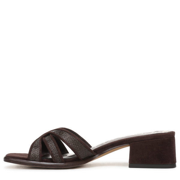 Farrin Block Heel Slide Sandal