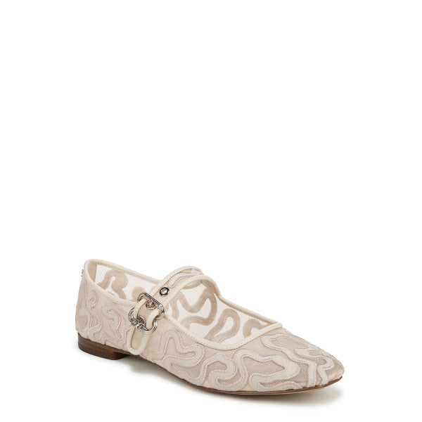 Michaela Mesh Mary Jane Flat