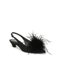Finch Feather Slingback Pump