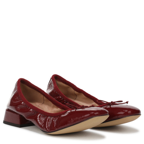 Belle Block Heel Ballet