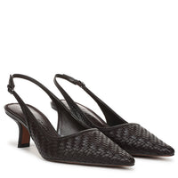 Bianka Weave Slingback Pump
