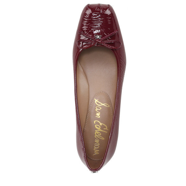 Rosa Block Heel Ballet