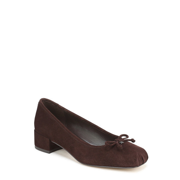 Rosa Block Heel Ballet
