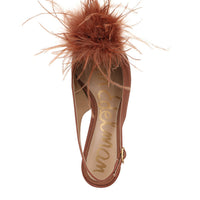 Finch Feather Slingback Pump