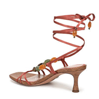 Paloma Kitten Heel Wrap Sandal