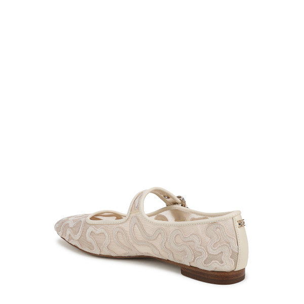 Michaela Mesh Mary Jane Flat