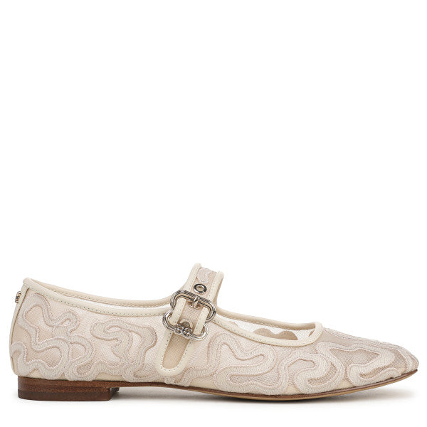 Michaela Mesh Mary Jane Flat