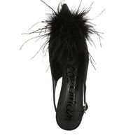 Finch Feather Slingback Pump