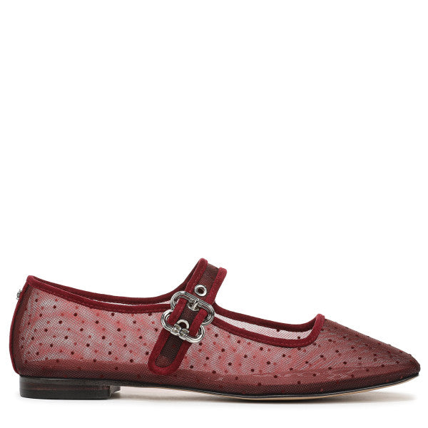 Michaela Mesh Mary Jane Flat