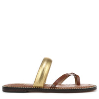 TILLIE STRAPPY SLIDE SANDAL