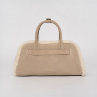 Gaia Shearling Trim Bag