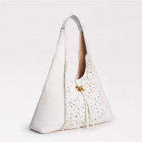 SYLVIA HOBO WITH CROCHET RAFFIA TOTE