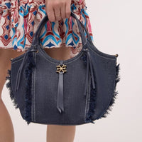 IRINA MINI DENIM TOTE