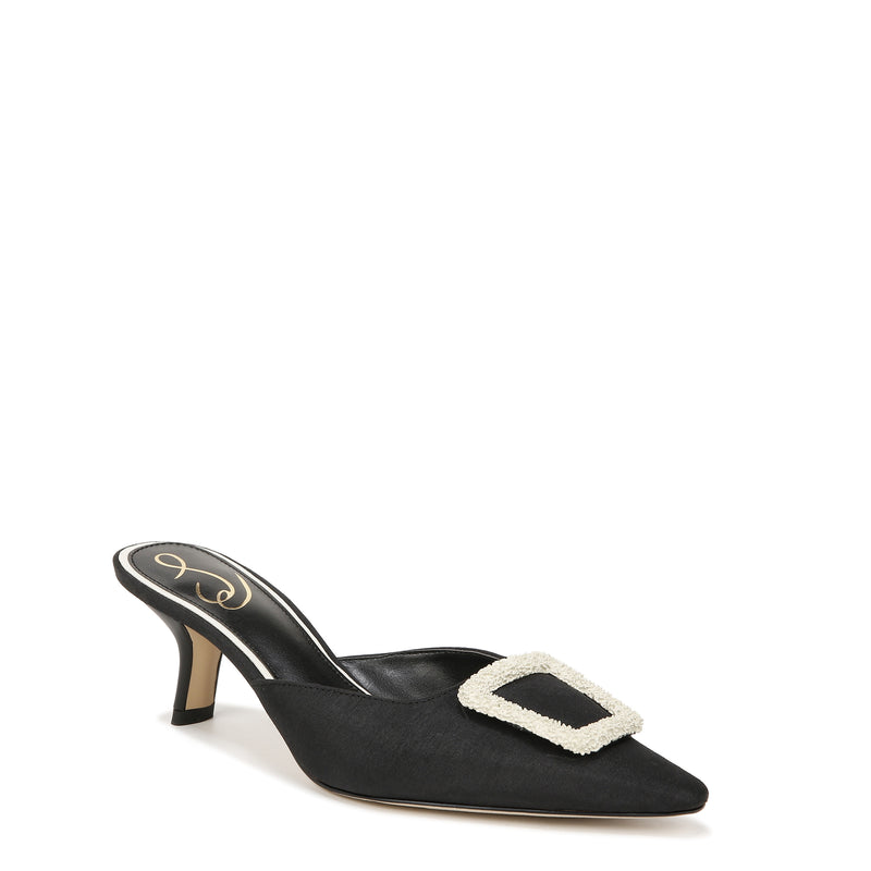 BRIT KITTEN HEEL MULE
