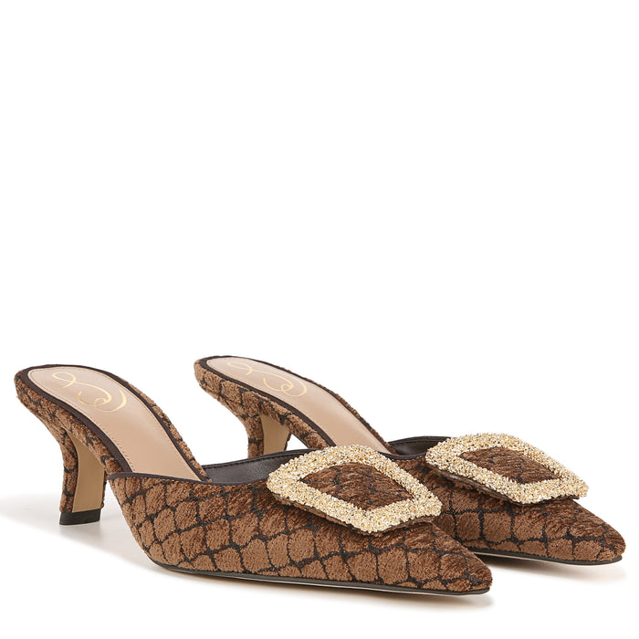 BRIT KITTEN HEEL MULE