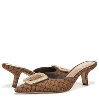 BRIT KITTEN HEEL MULE