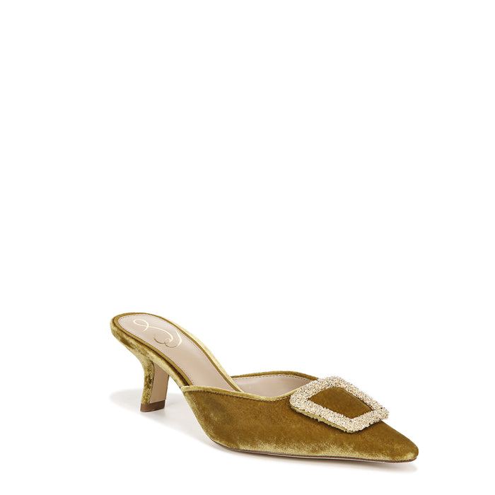 BRIT KITTEN HEEL MULE