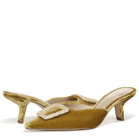 BRIT KITTEN HEEL MULE