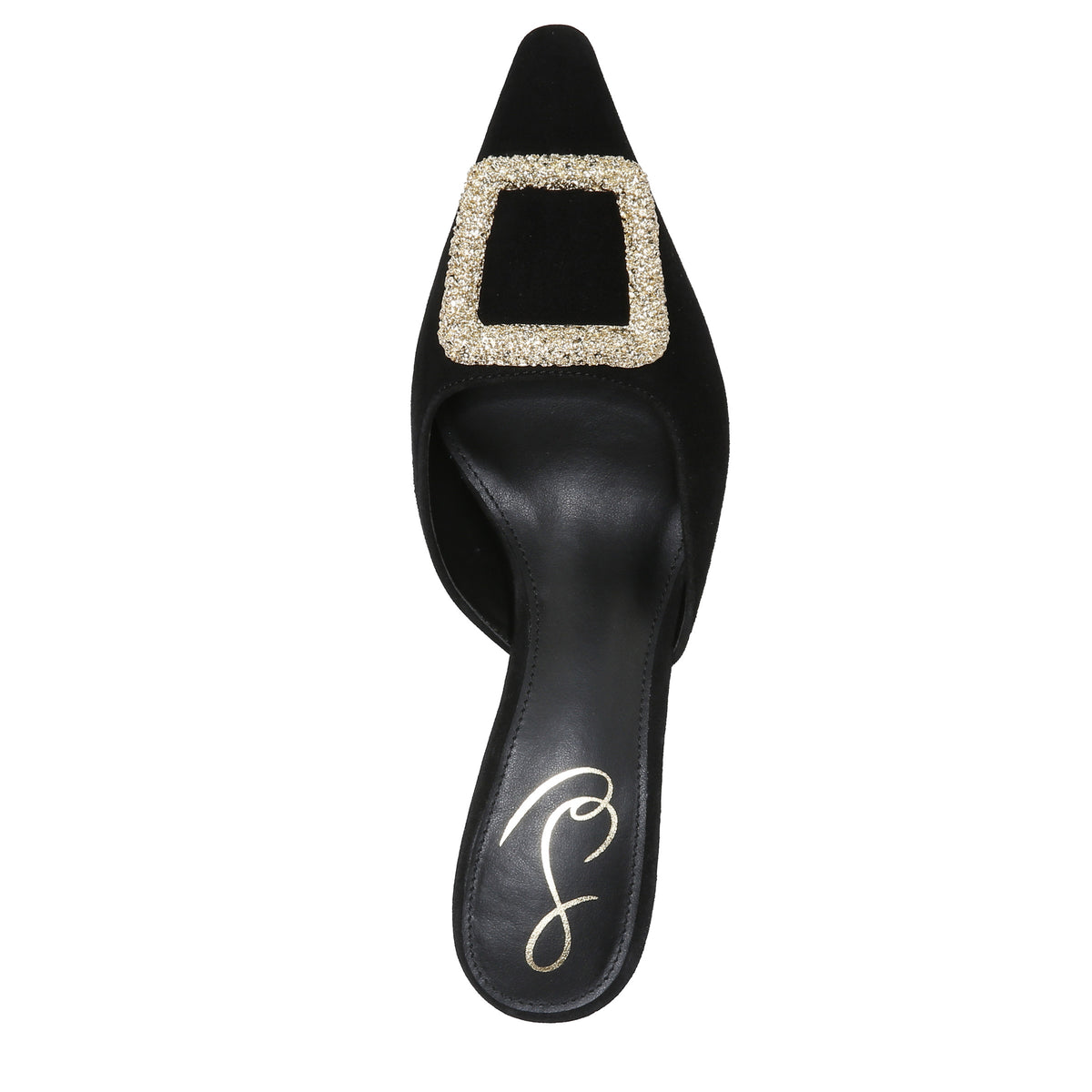BRIT KITTEN HEEL MULE