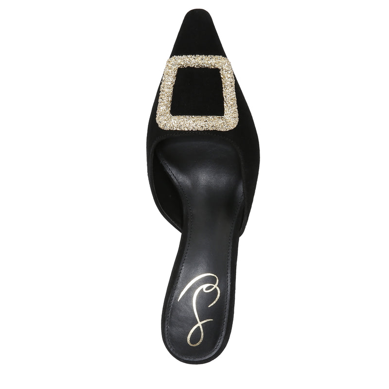 BRIT KITTEN HEEL MULE