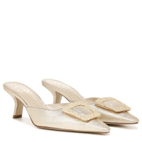 BRIT KITTEN HEEL MULE
