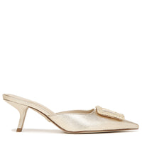 BRIT KITTEN HEEL MULE