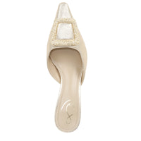 BRIT KITTEN HEEL MULE
