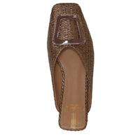LIN BUCKLE MULE