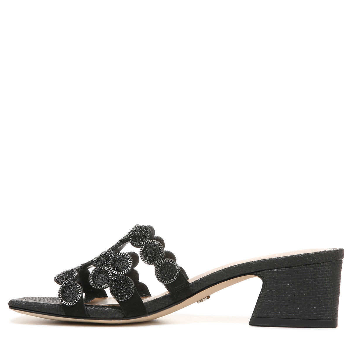 WINTER SLIDE BLOCK HEEL SANDAL