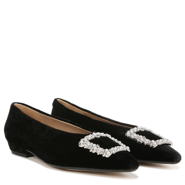 JANINA LUSTER POINTED TOE FLAT