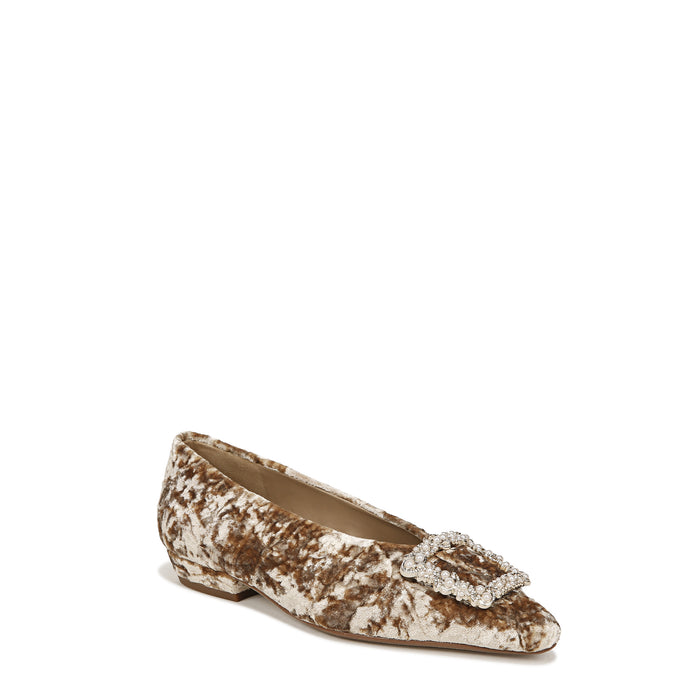 JANINA LUSTER POINTED TOE FLAT