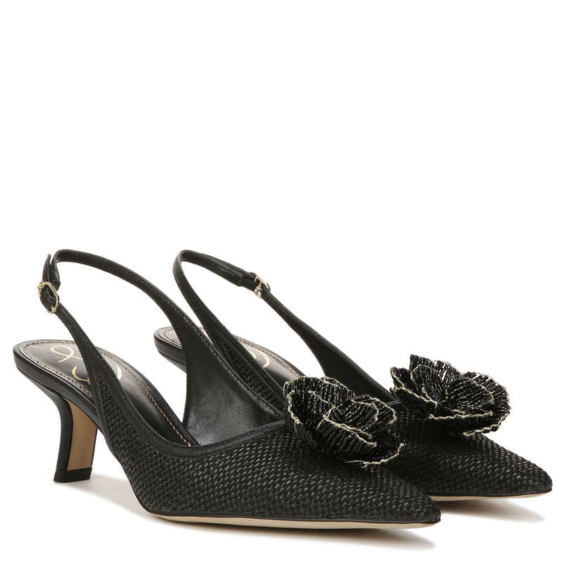 BIANKA FLORA SLINGBACK PUMP