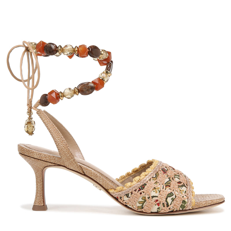 PAMELA WRAP UP KITTEN HEEL