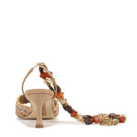 PAMELA WRAP UP KITTEN HEEL