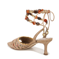 PAMELA WRAP UP KITTEN HEEL