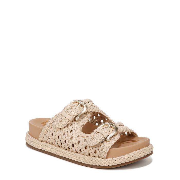 REID BUCKLE SLIDE FOOTBED SANDAL