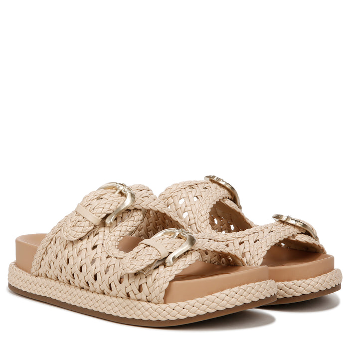 REID BUCKLE SLIDE FOOTBED SANDAL