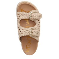 REID BUCKLE SLIDE FOOTBED SANDAL