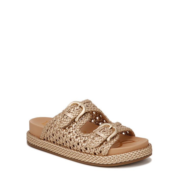 REID BUCKLE SLIDE FOOTBED SANDAL