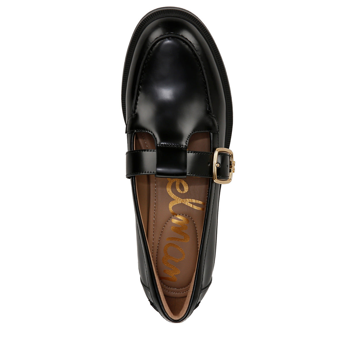 ELAINA T-STRAP BUCKLE LOAFER