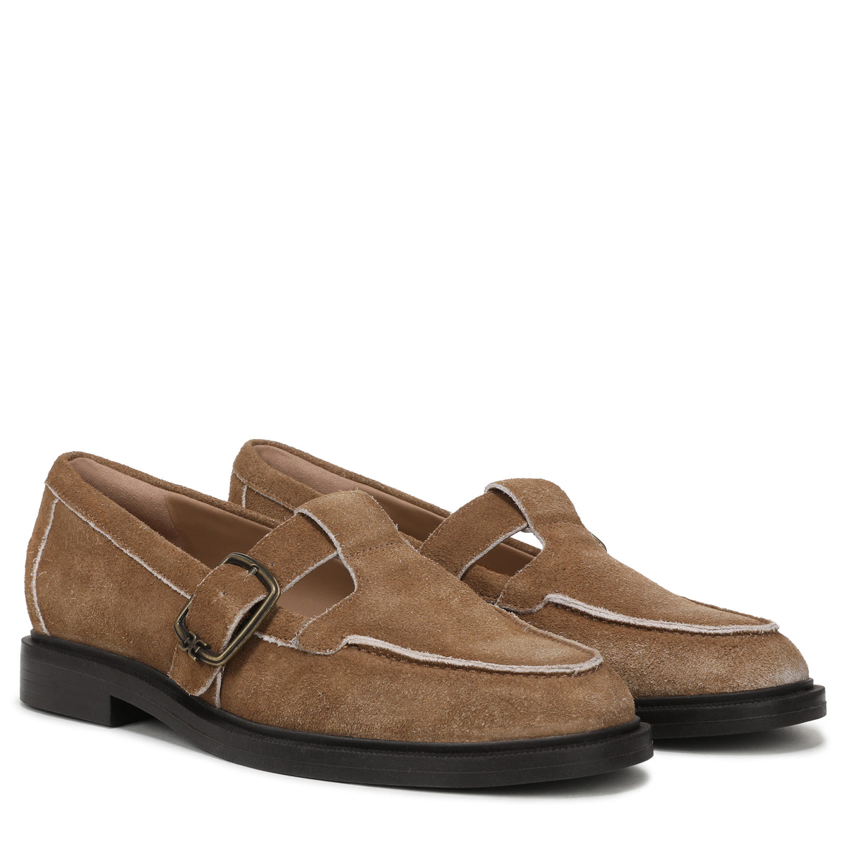 ELAINA T-STRAP BUCKLE LOAFER