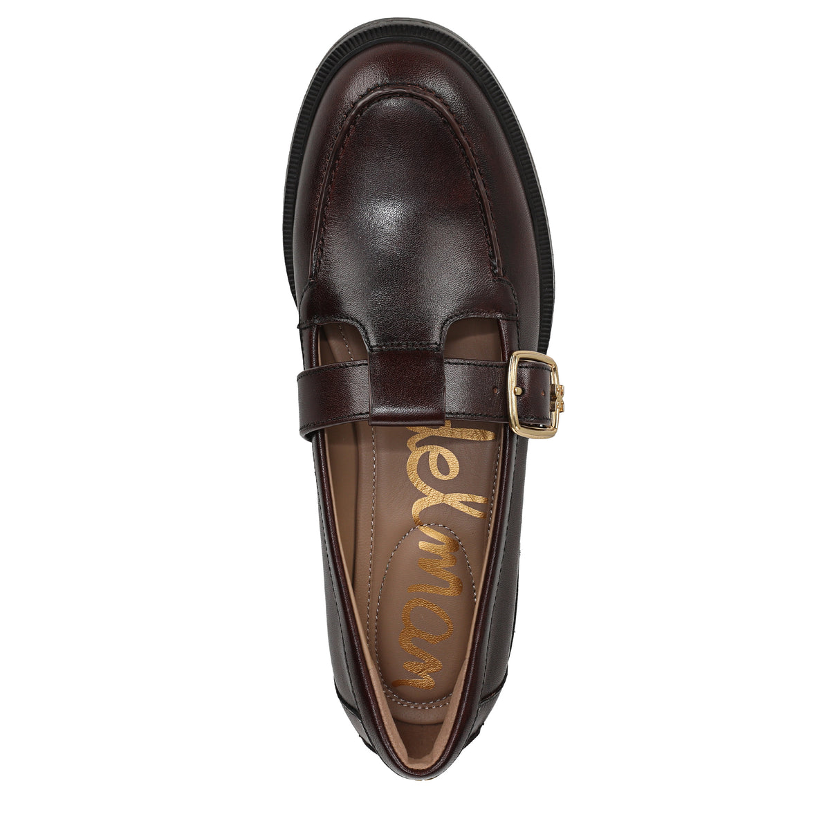 ELAINA T-STRAP BUCKLE LOAFER