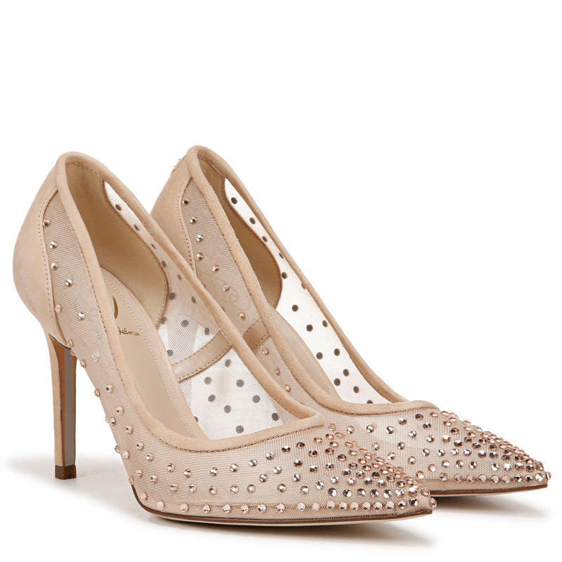 HAZEL MESH POINTED TOE PUMP