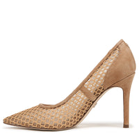 HAZEL POLKA DOT MESH PUMP